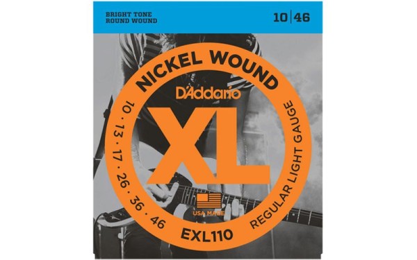 Daddario EXL110, Струни за електрическа китара 10-46