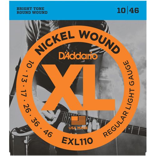 Daddario EXL110, Струни за електрическа китара 10-46