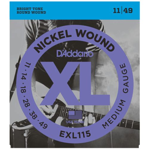 Daddario EXL115, Струни за електрическа китара 11-49