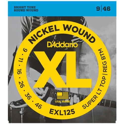Daddario EXL125, Струни за електрическа китара  09-46