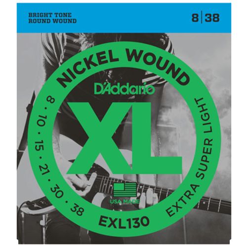 Daddario EXL130, Струни за електрическа 10-38
