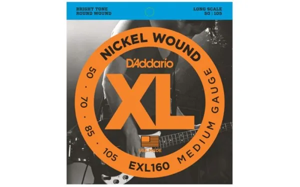 Daddario EXL160, Струни за бас китара 50-105