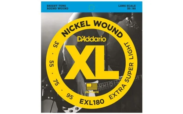 Daddario EXL180, Струни за бас китара 35-95