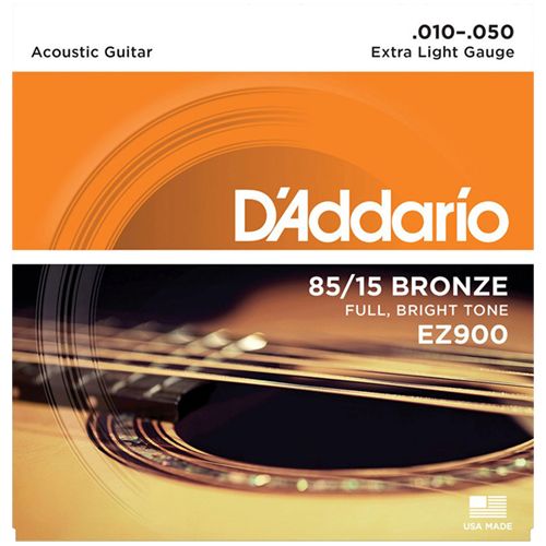 Daddario EZ900, Струни за акустична китара 10-50