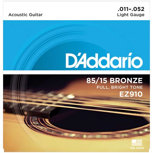 Daddario EZ910, Струни за акустична китара 11-52