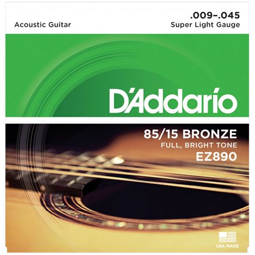 Daddario EZ890, Струни за акустична китара 09-45