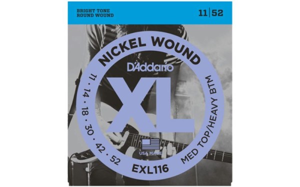 Daddario EXL116, Струни за електрическа китара 11-52