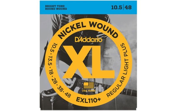 Daddario EXL110+, Струни за електрическа китара 10.5 - 48