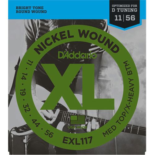 Daddario EXL117, Струни за електрическа китара 11-56
