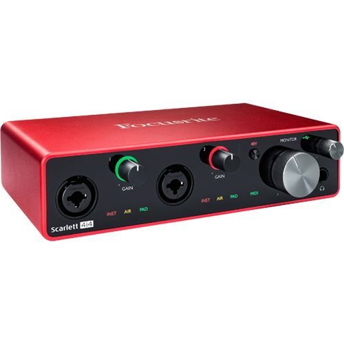 Focusrite Scarlett 4i4 3rd Gen