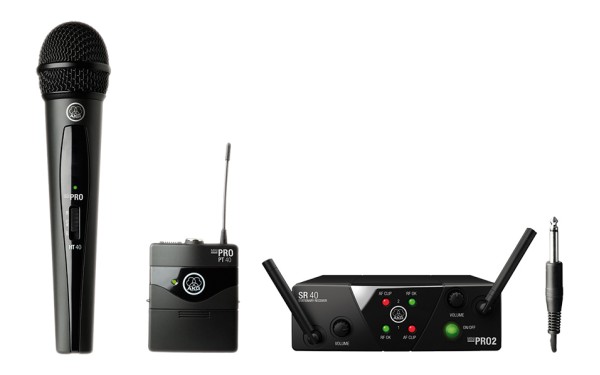 AKG WMS40 Mini Dual Vocal Instrumental Set