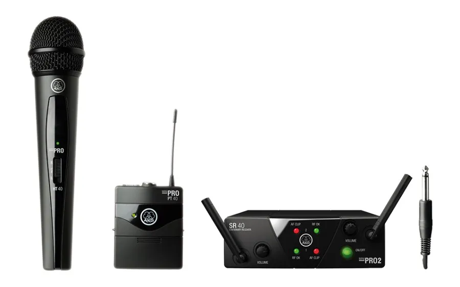 AKG WMS40 Mini Dual Vocal Instrumental Set