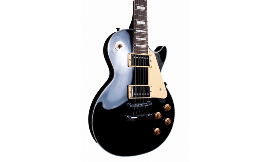 Електрическа китара Arrow LP 22 Night Black Rosewood/White
