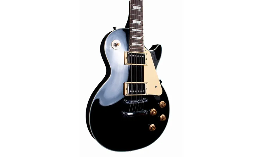 Електрическа китара Arrow LP 22 Night Black Rosewood/White