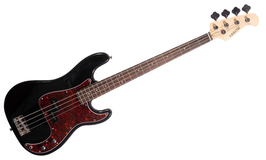 Електрическа бас китара Arrow Session Bass 4 Night Black Rosewood/T-shell