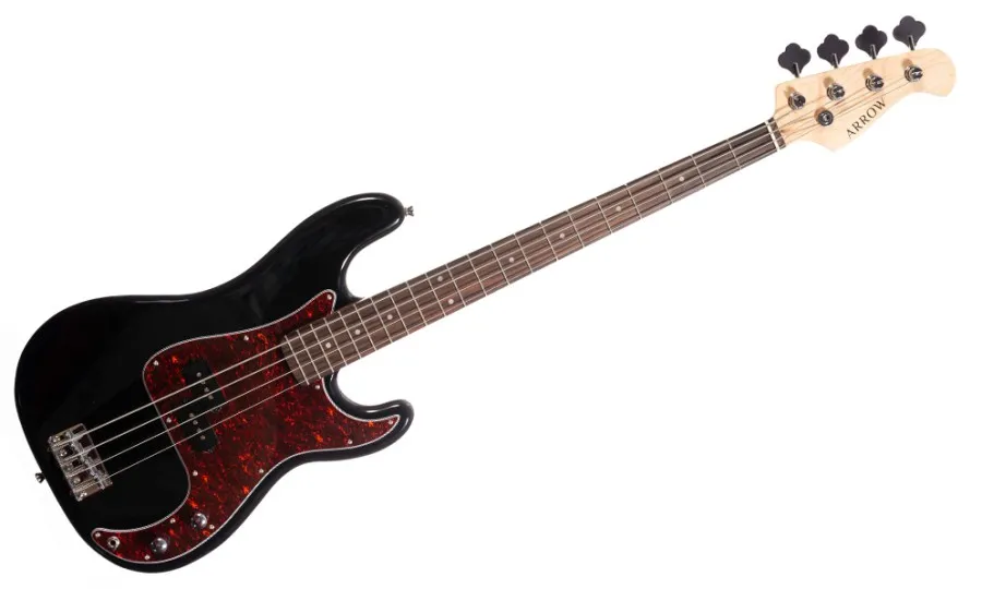 Електрическа бас китара Arrow Session Bass 4 Night Black Rosewood/T-shell