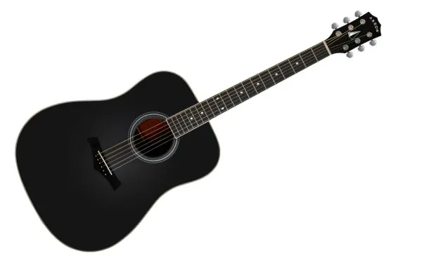 Акустична китара Arrow Bronze BLK Black