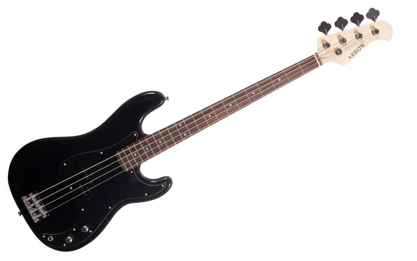 Електрическа бас китара Arrow Session Bass 4 Abyss Black R/B