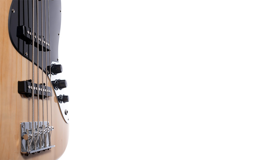 Електрическа бас китара Arrow Louisiana 5 Bass Natural Maple/White