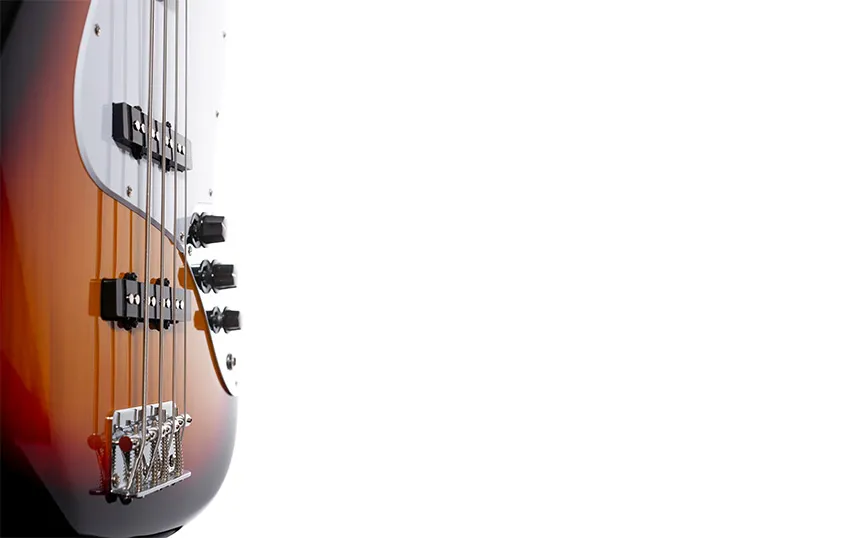 Електрическа бас китара Arrow Louisiana 4 Bass Sunburst Rosewood/White