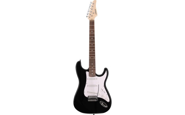 Електрическа китара Arrow Tonecaster ST 111 Abyss Black R/W
