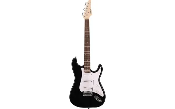 Електрическа китара Arrow Tonecaster ST 111 Abyss Black R/W
