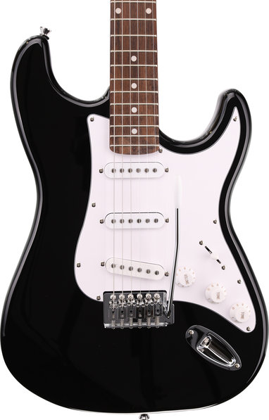 Комплект електрическа китара Arrow Tonecaster ST 111 Abyss Black R/W, Jeremi GA-10