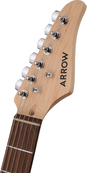 Комплект електрическа китара Arrow Tonecaster ST 211 Abyss Black R/B, Jeremi GA-10
