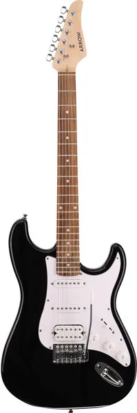 Електрическа китара Arrow Tonecaster ST 211 Abyss Black R/W