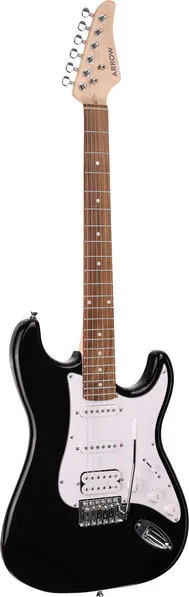 Електрическа китара Arrow Tonecaster ST 211 Abyss Black R/W