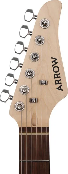 Електрическа китара Arrow Tonecaster ST 211 Abyss Black R/W