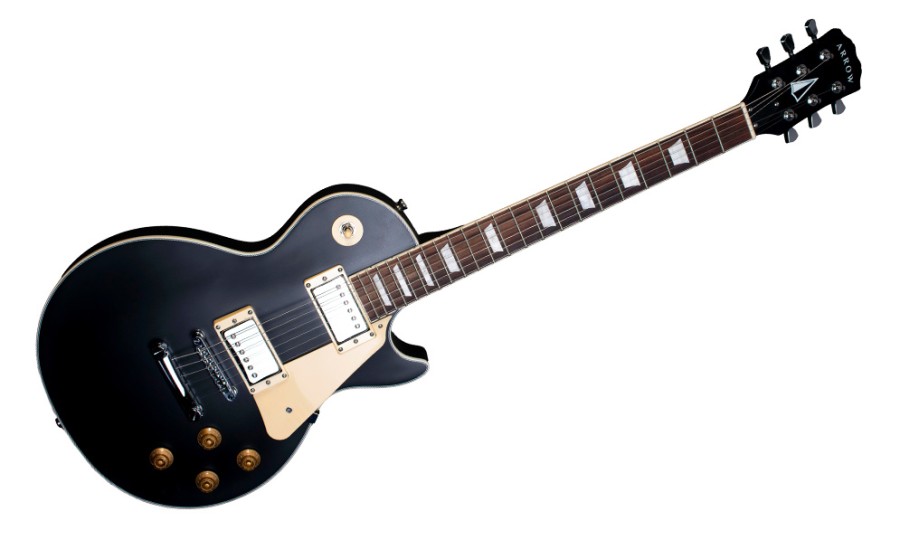 Електрическа китара Arrow LP 22 Active Night Black Mat Rosewood