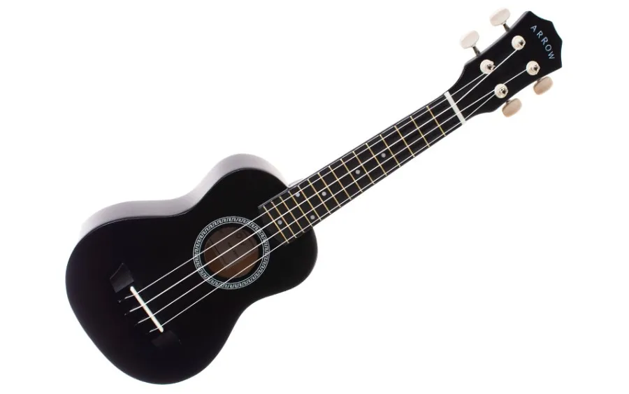 Соправно укулеле Arrow PB10BK Soprano Black SET,  Черно