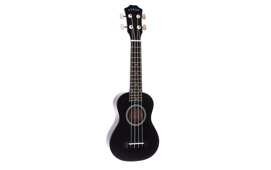 Соправно укулеле Arrow PB10BK Soprano Black SET,  Черно