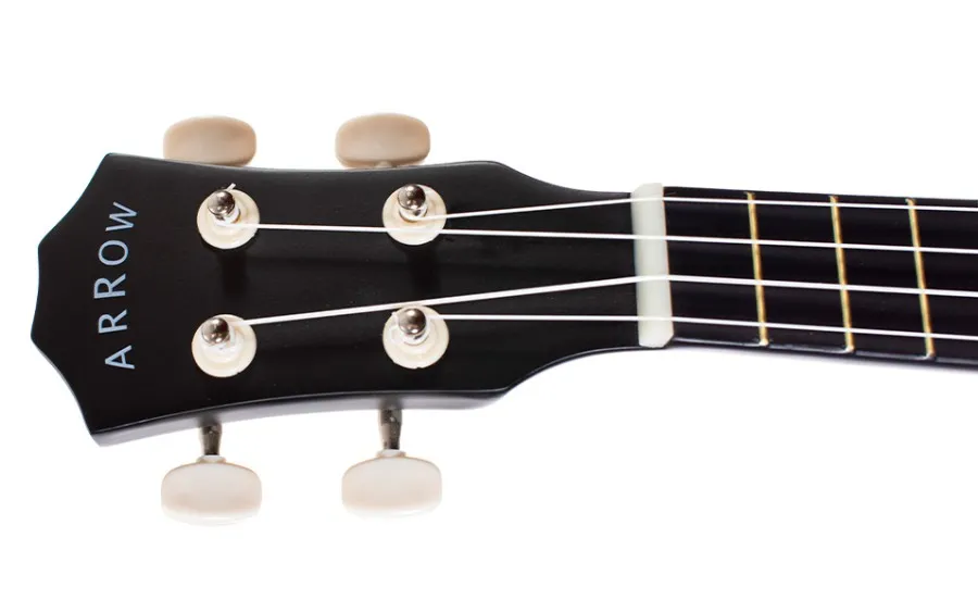 Соправно укулеле Arrow PB10BK Soprano Black SET,  Черно