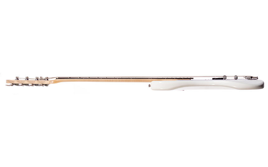 Електрическа бас китара Arrow Session Bass 4 Snow White Rosewood/Black