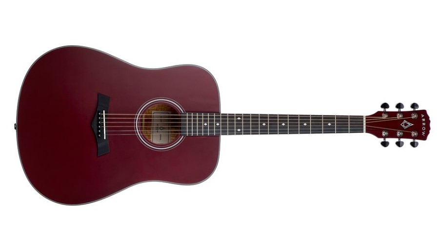 Arrow Silver D WR Wine Red