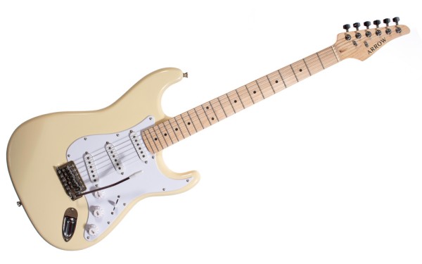 Електрическа китара Arrow ST 111 Creamy Maple/White