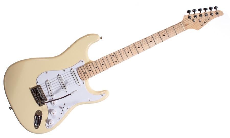 Електрическа китара Arrow ST 111 Creamy Maple/White