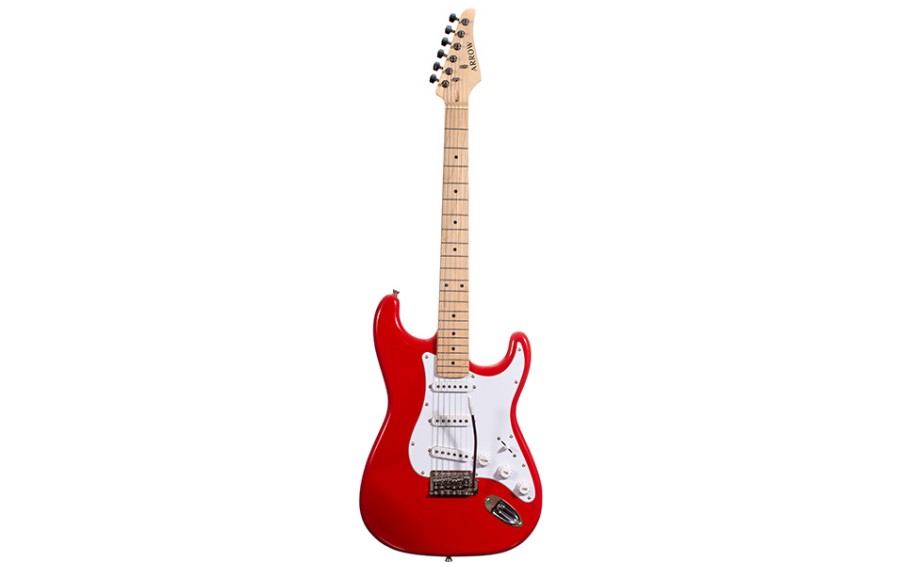 Електрическа китара Arrow ST 111 Diamond Red Maple/White