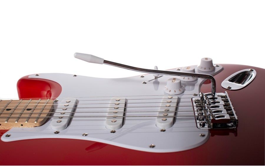 Електрическа китара Arrow ST 111 Diamond Red Maple/White