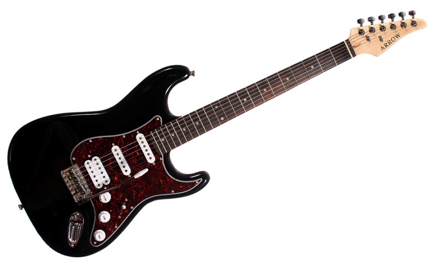 Електрическа китара Arrow ST 211 Deep Black Rosewood/T-shell