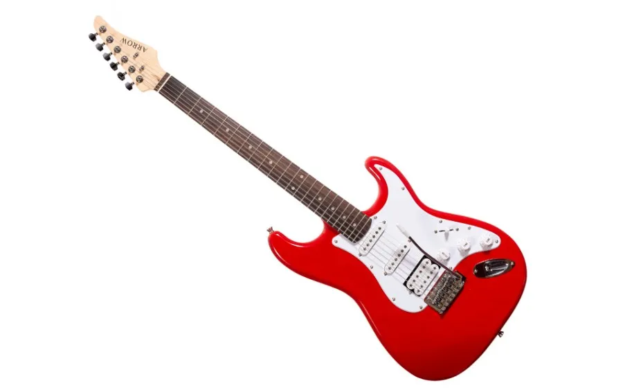 Електрическа китара Arrow ST 211 Diamond Red Rosewood/White