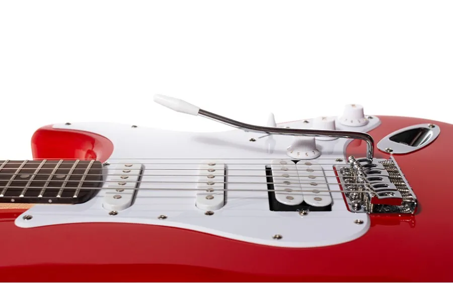 Електрическа китара Arrow ST 211 Diamond Red Rosewood/White