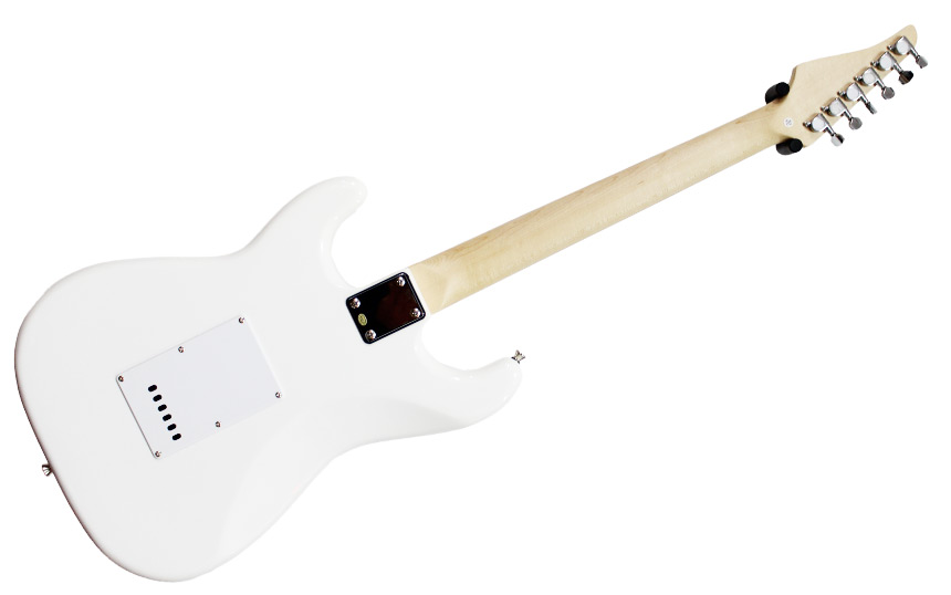 Комплект електрическа китара Arrow Tonecaster ST 111 Snow White R/W, Jeremi GA-10