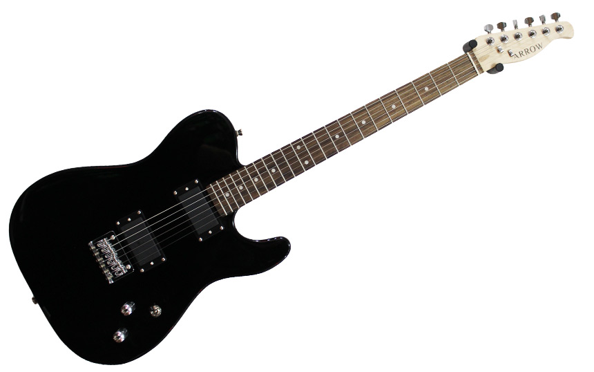 Електрическа китара Arrow TL 22 Deep Black Rosewood/Black