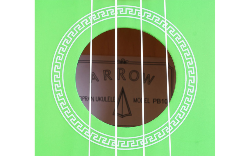 Сопрано укулеле Arrow PB10 GR - зелено