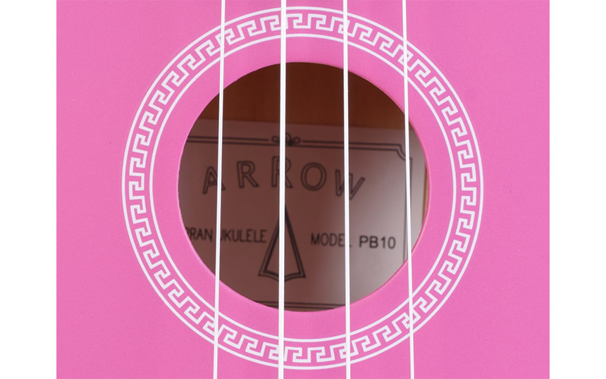 Сопрано укулеле Arrow PB10 PK  - розово