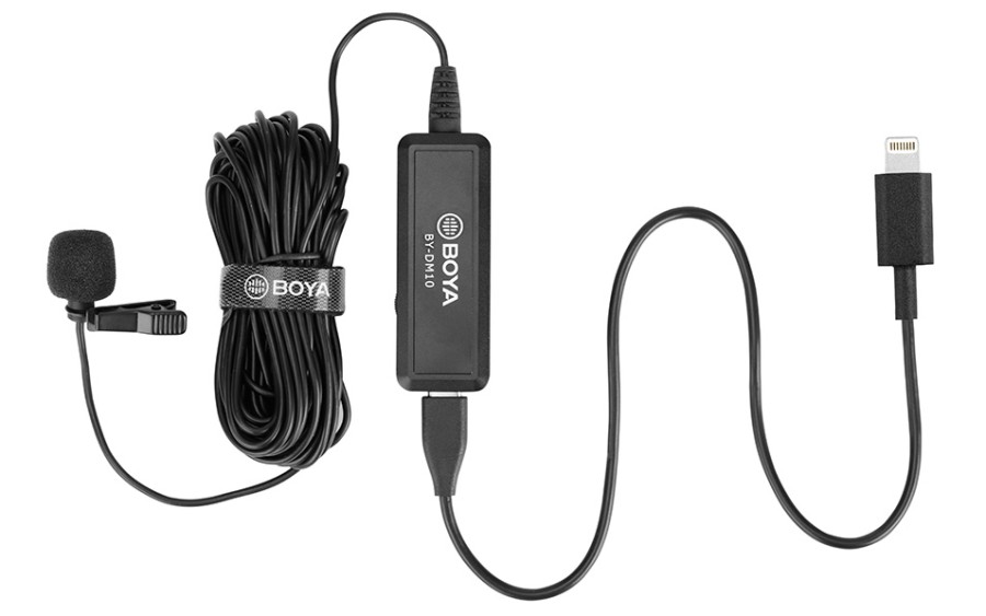 BOYA BY-DM10 - микрофон тип брошка