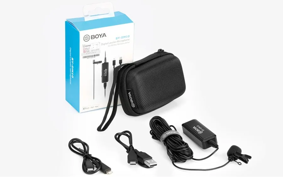 BOYA BY-DM10 - микрофон тип брошка